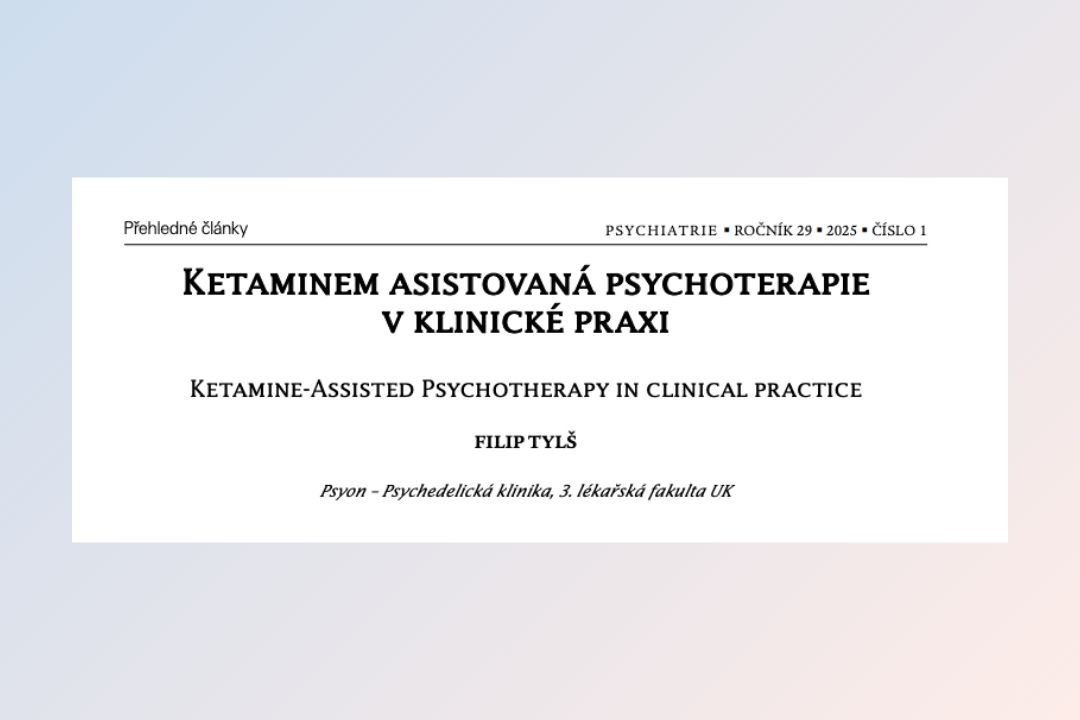 Psychiatrie | Ketaminem asistovaná psychoterapie v klinické praxi