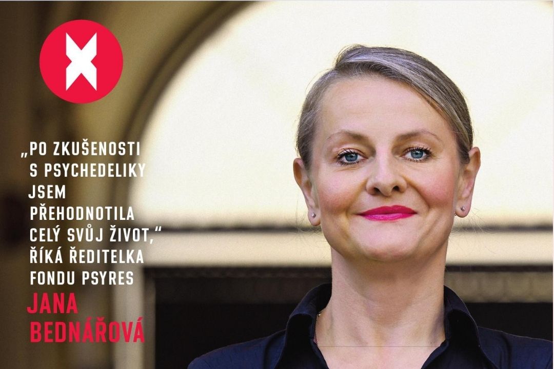Reflex | Ředitelka PSYRES Jana Bednářová o psychedeliky asistované terapii